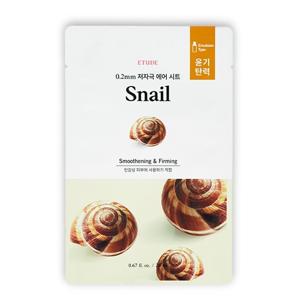 Masque bave d'escargot - Etude house