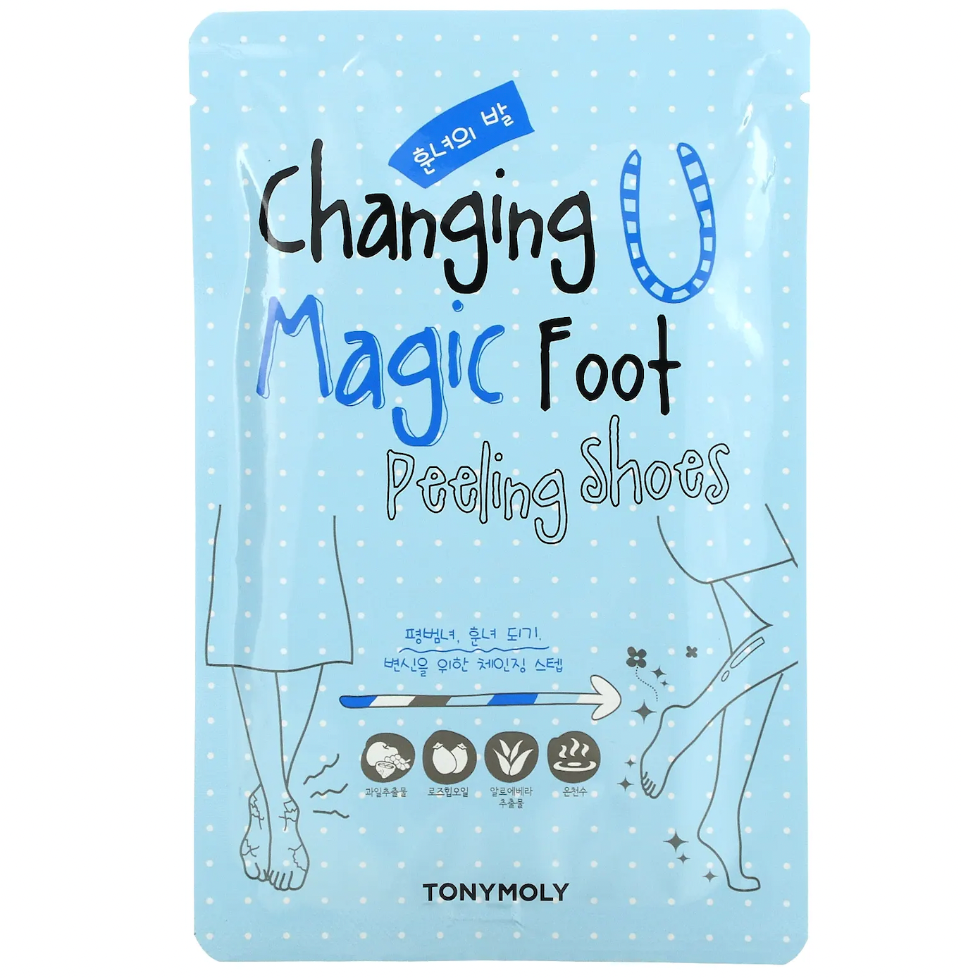 Masque tissu peeling pied - Tony Moly