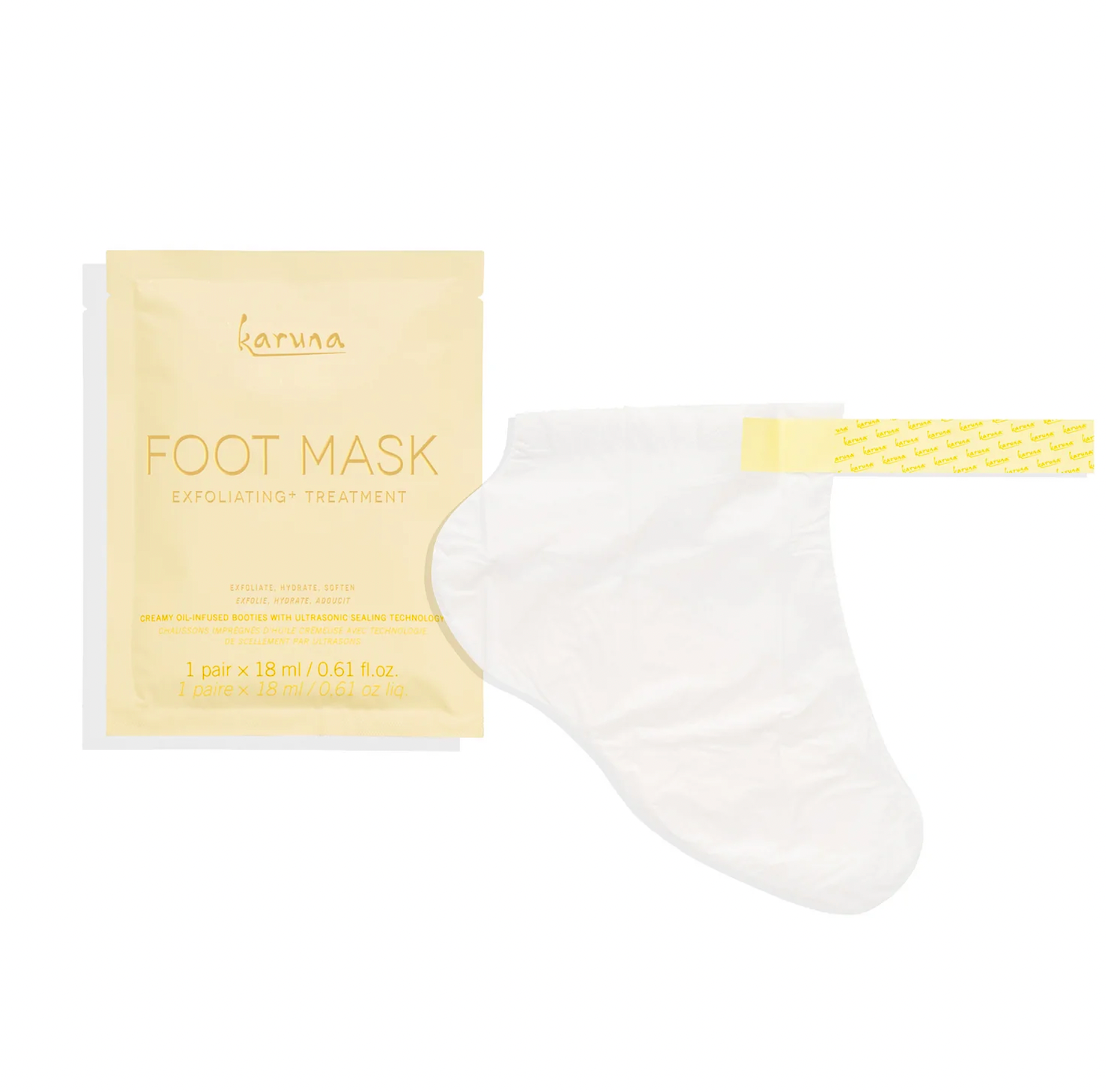 Masque tissu pied - Karuna