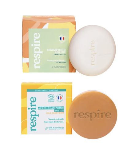 Duo solide cheveux sec - Respire