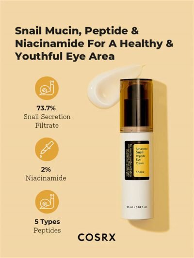 Crème contour des yeux peptide - COSRX – Image 2