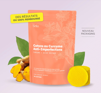 Coton curcuma anti tâche - Séfia