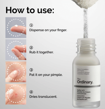 Poudre souffre 10% anti imperfection - The Ordinary – Image 2