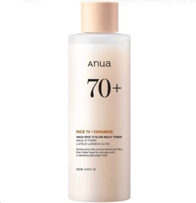 Toner hydratant céramides et eau de riz - Anua